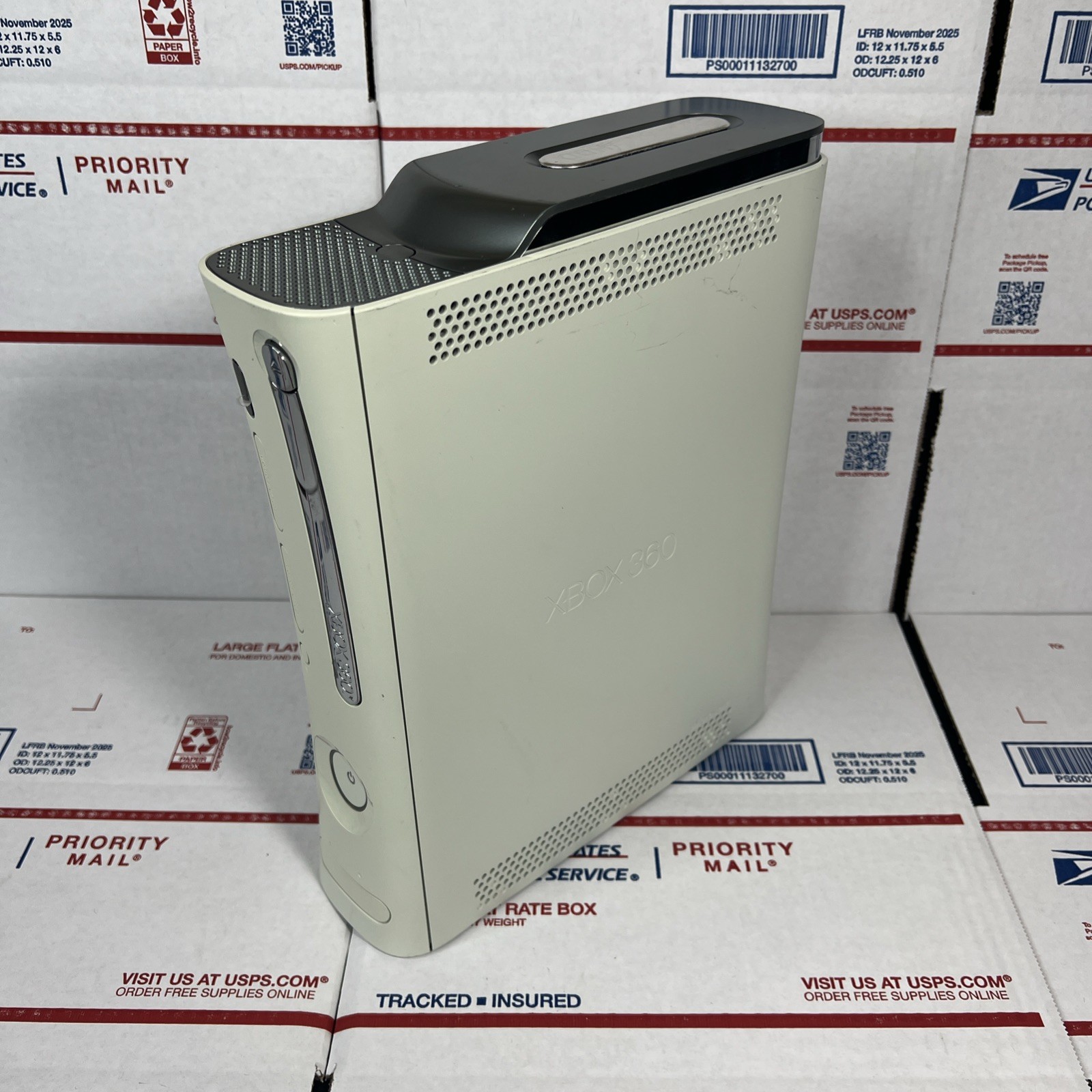 Microsoft Xbox 360 White Console Only w/ HDD 20GB – Same Day Ship – WARRANTY