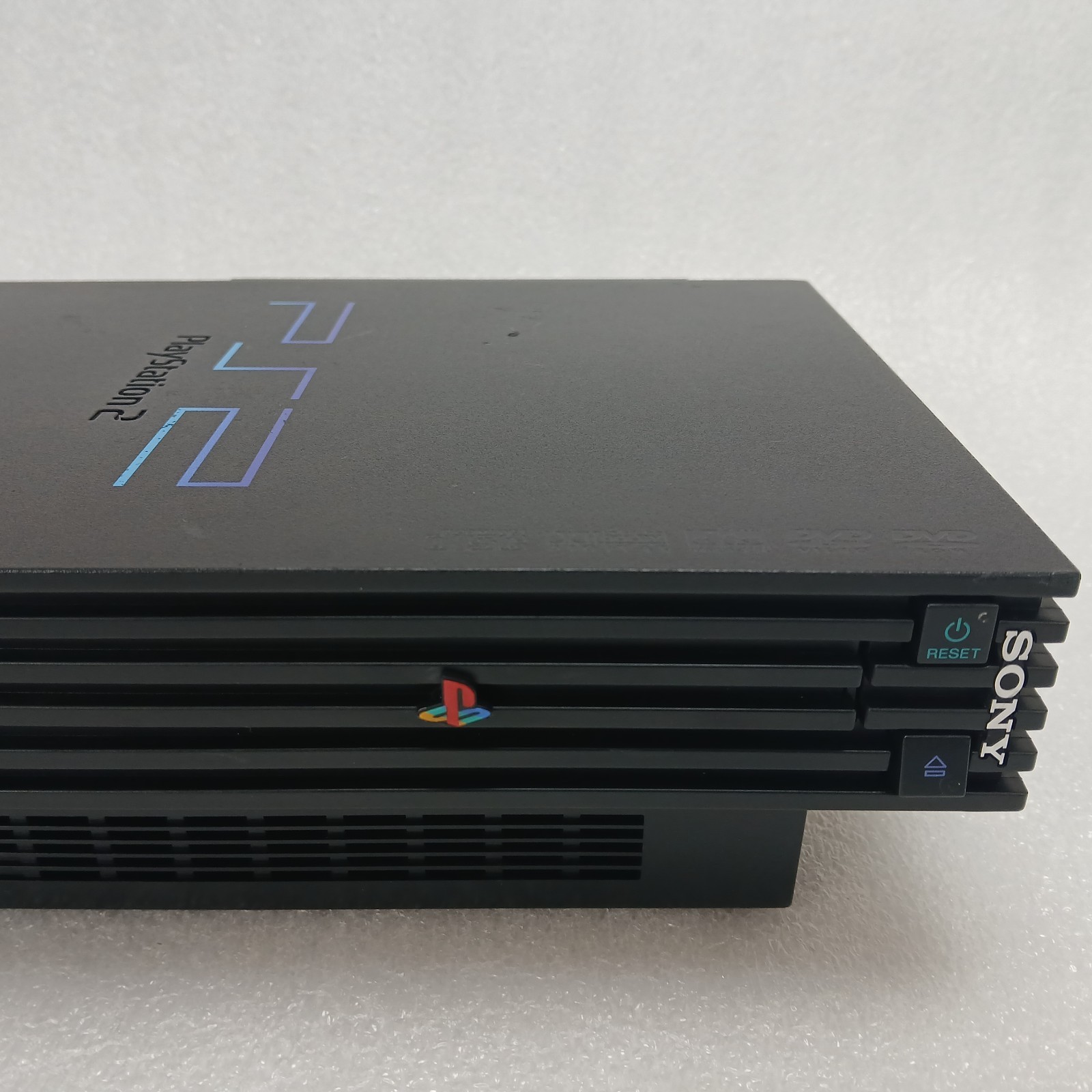 Sony PlayStation 2 PS2 Fat SCPH-39001 Console and SATA Adapter Tested & Working