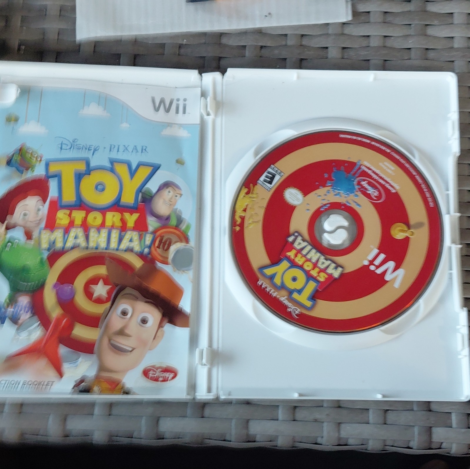 Disney Toy Story Mania! (Nintendo Wii) Multiplayer, E, NTSC-U/C, 2009 w/ Case