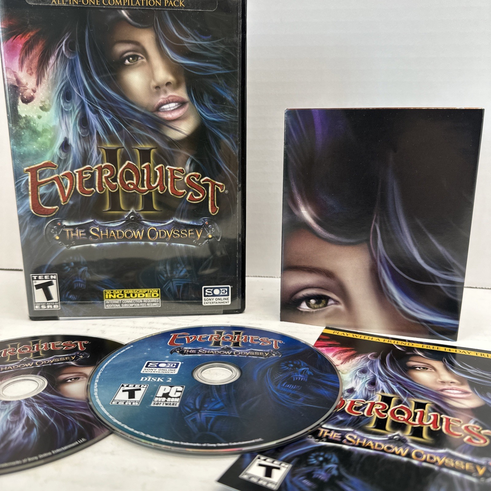 Everquest II The Shadow Odyssey (PC DVD-ROM 2009) Poster Complete