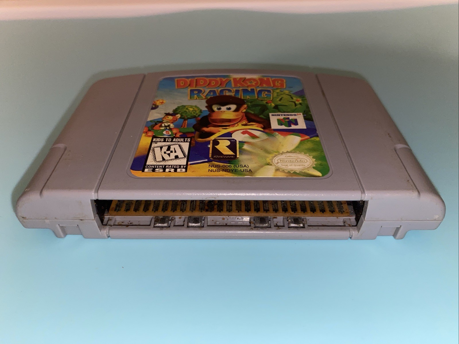 Vintage Diddy Kong Racing Nintendo 64 Game Pak Untested & Not Sure If Works