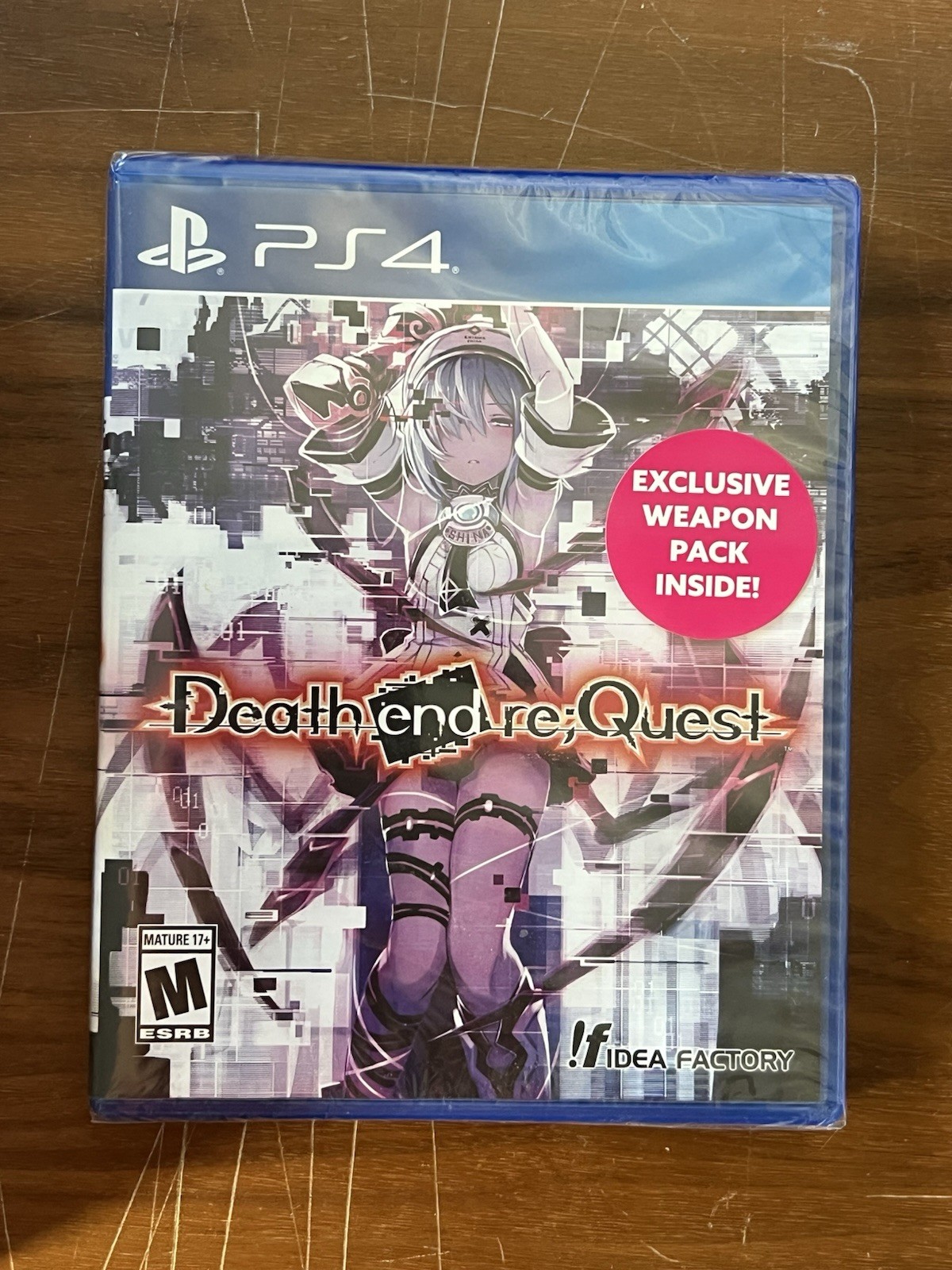 Sony PlayStation 4 Death end re;Quest Limited Edition Unopened Sealed Game CIB