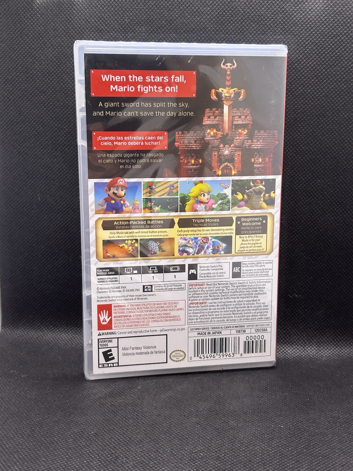 New Sealed Super Mario Bros RPG – Nintendo Switch