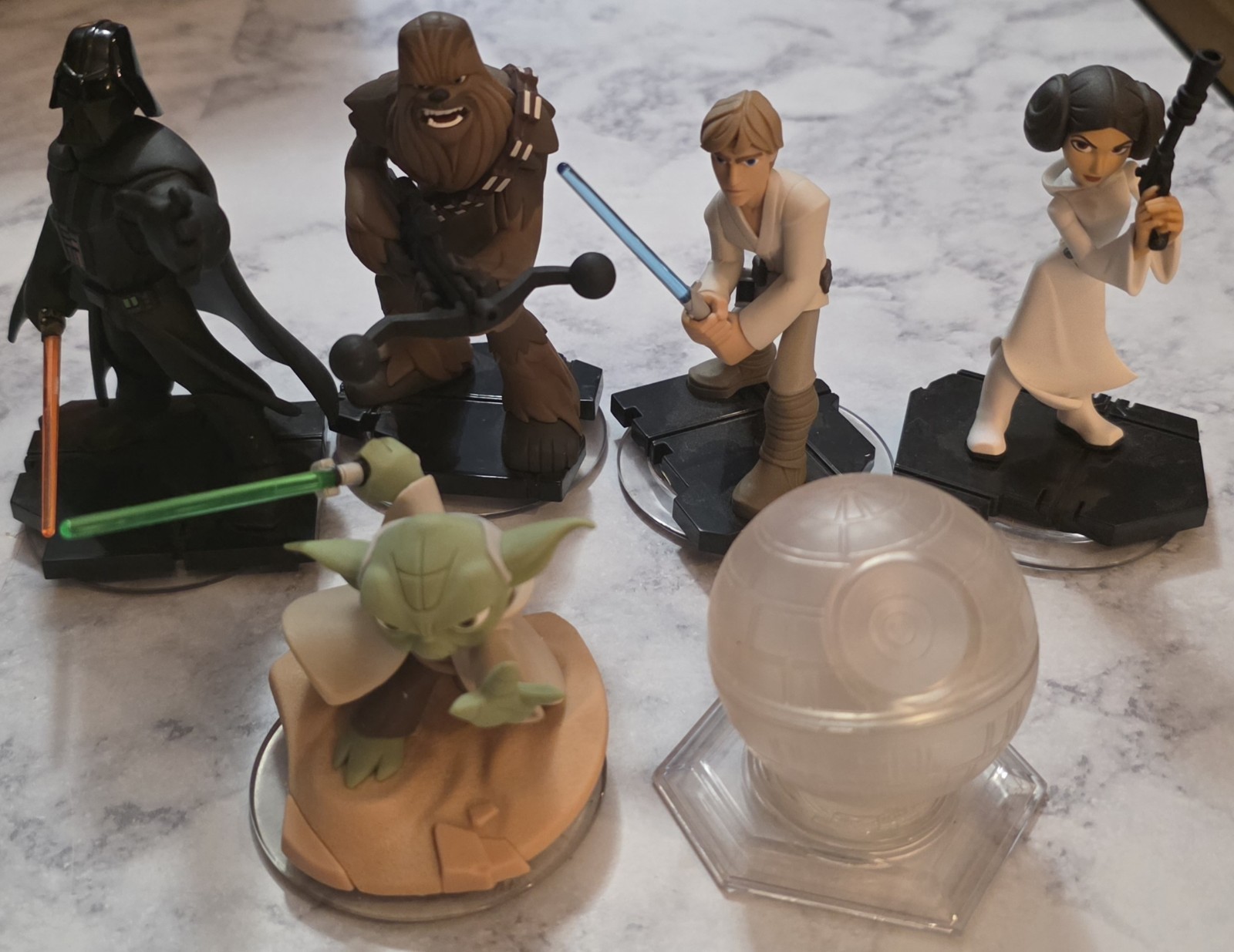 Disney Infinity Star Wars 3.0 Edition w/ Figures Bundle (Nintendo Wii U, 2015)