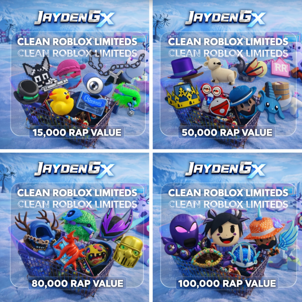 Roblox Limited Items | Clean & Fast Delivery | 5K–100K RAP | Trusted Seller