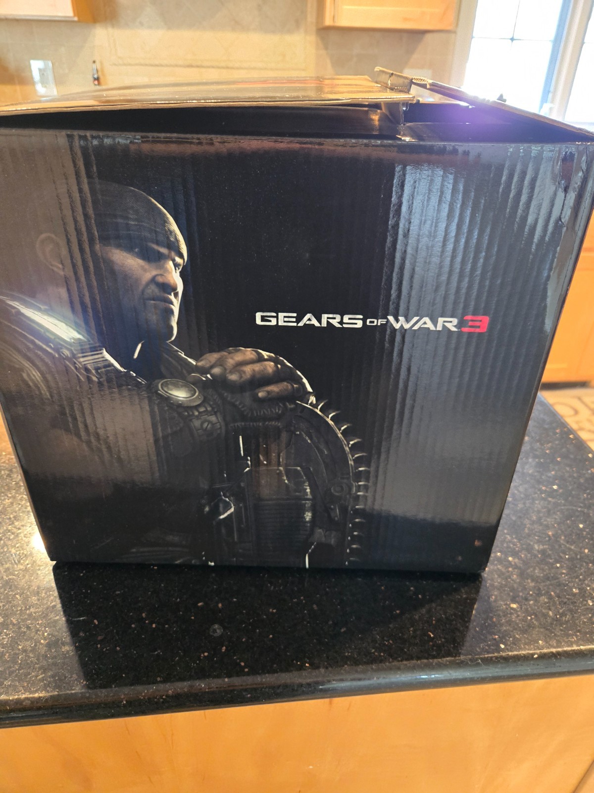 Gears of War 3 Limited Edition PVC Marcus Fenix Collectors Statue – PERFECT!