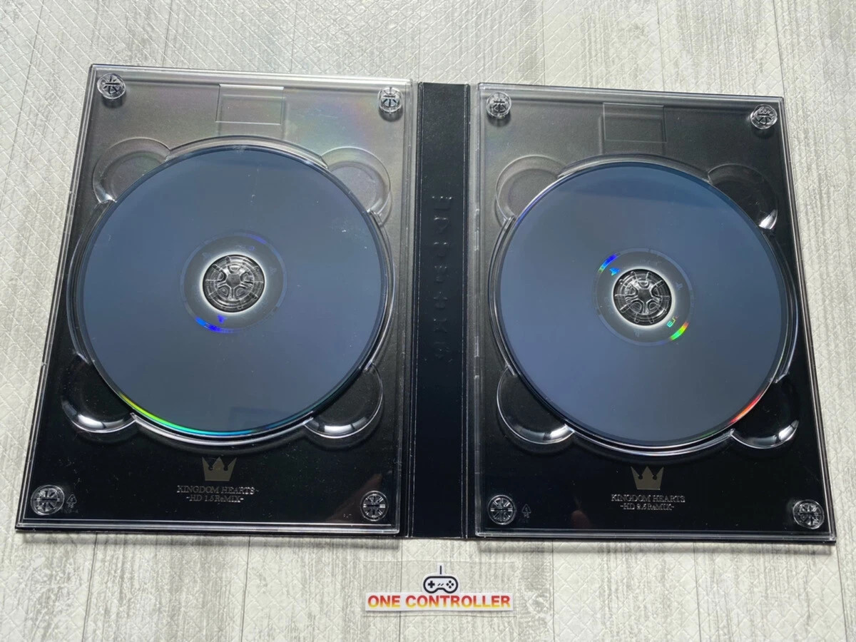 SONY PS 2 3 Kingdom Hearts Ⅰ＆Ⅱ & Final Mix & Starter Pack HD 1.5 + 2.5 Remix set
