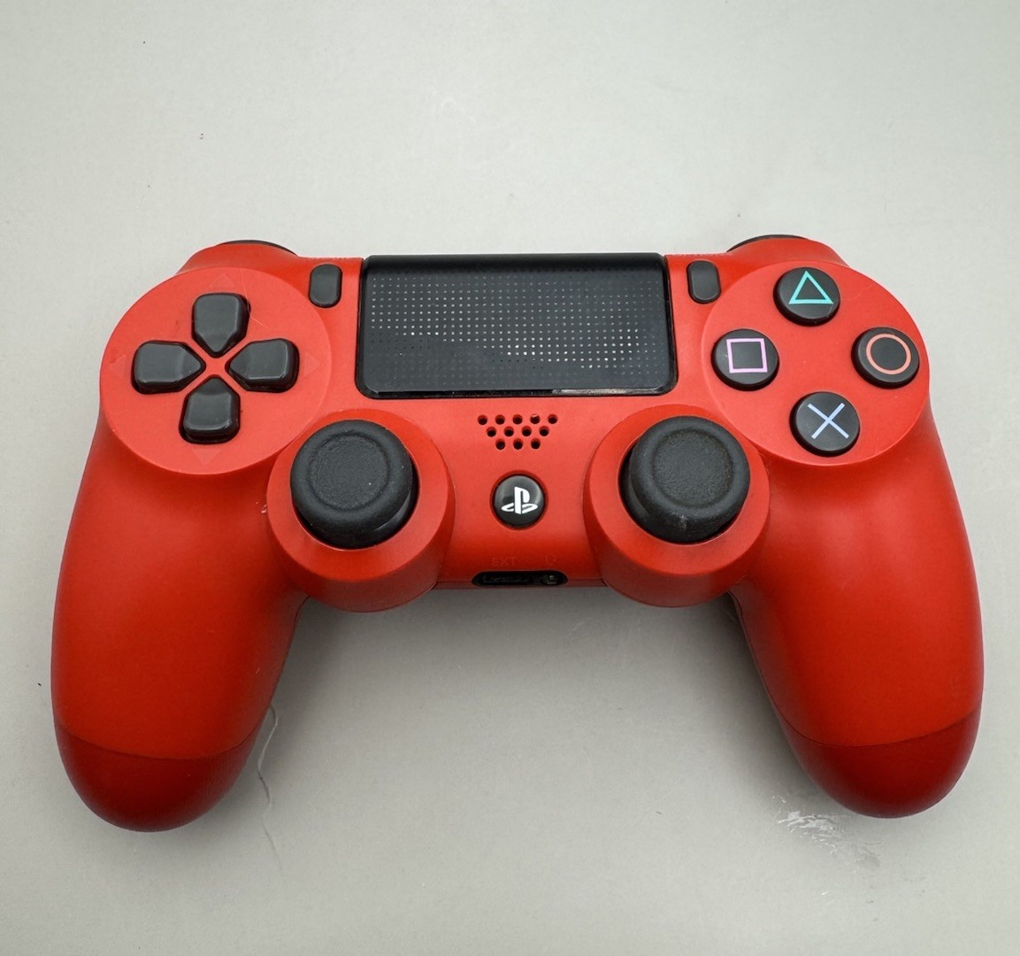 Sony PS4 DualShock 4 Wireless Controller Red CUH-ZCT2U Tested Working