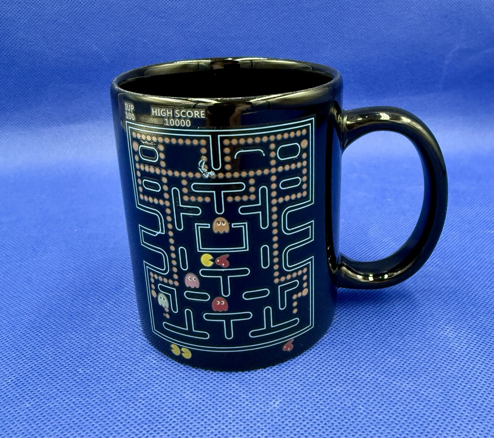 Official PAC-MAN Color Change Heat Activated Coffee Mug 10 Oz Video Game Atari