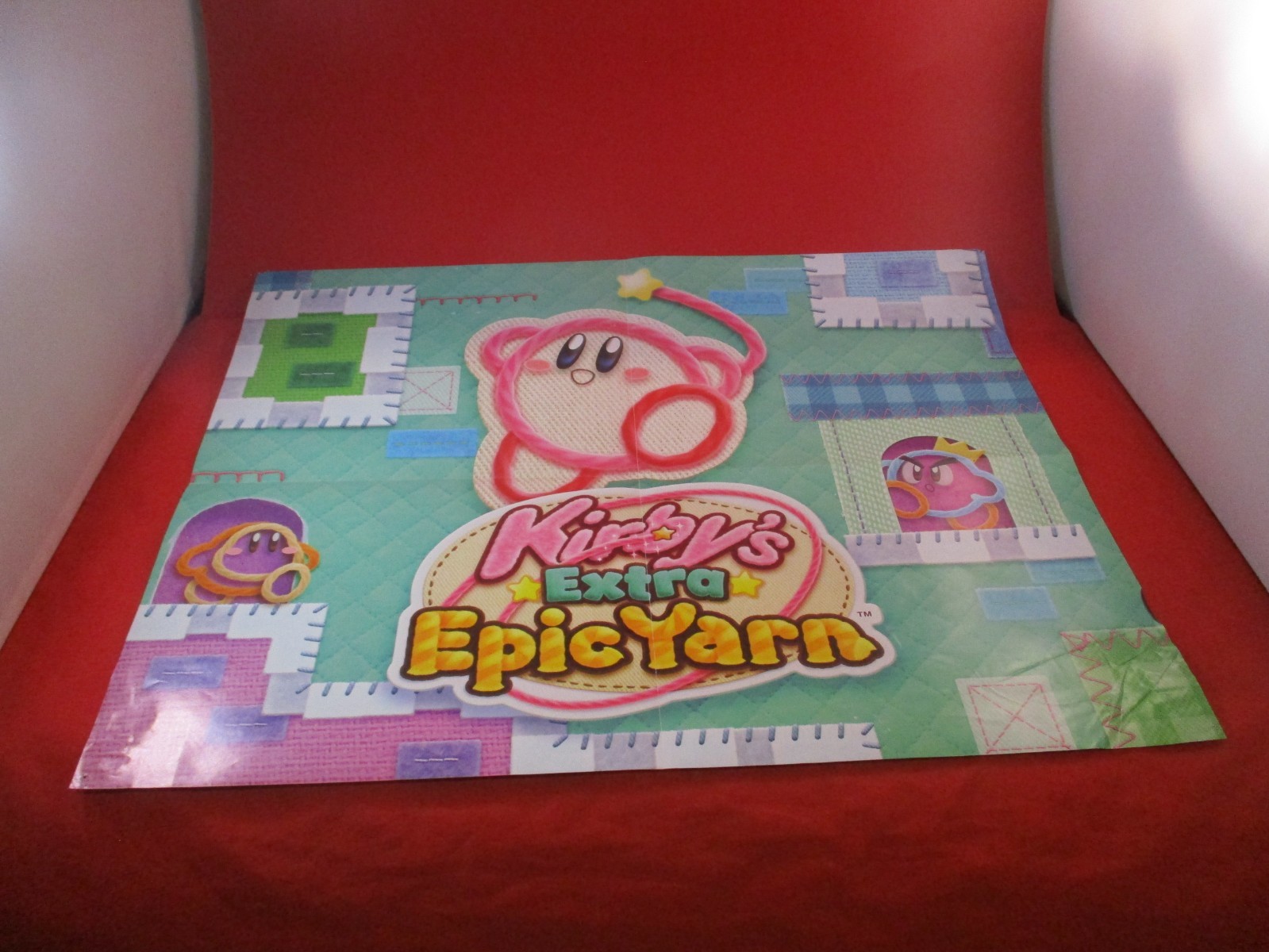 Kirby’s Extra Epic Yarn/Yoshi’s Crafted World Switch Nintendo Poster + Frames