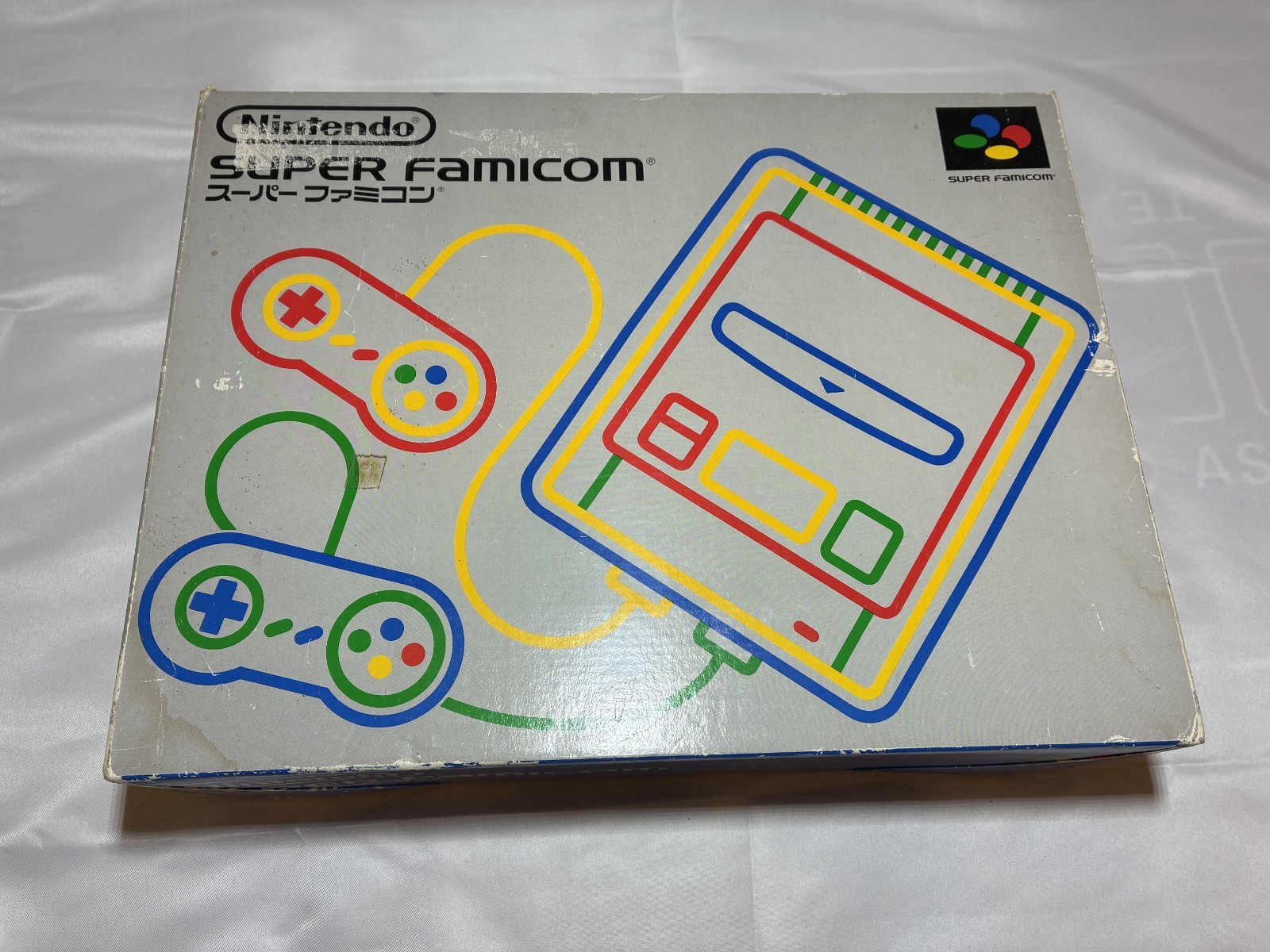 Nintendo Super Famicom Console Boxed Tested Working Japan SFC Controller Set
