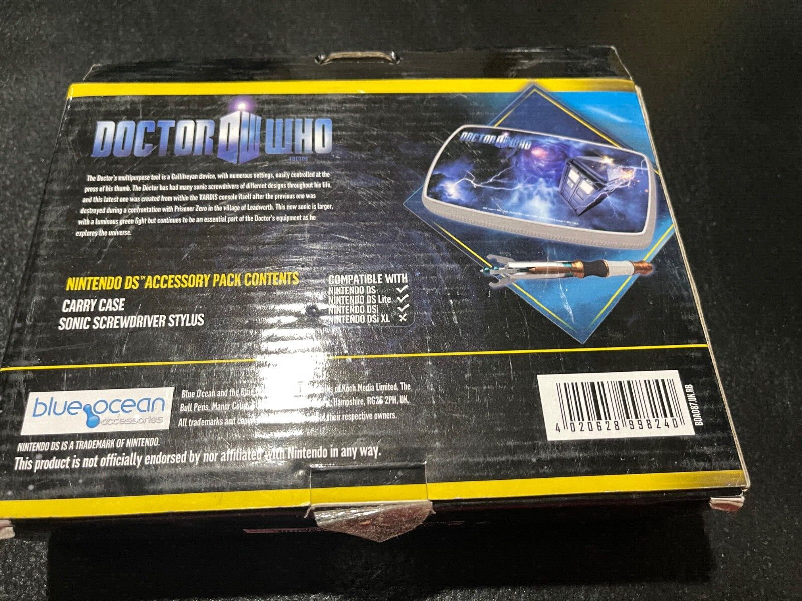 Doctor Who Nintendo DS Accessory Pack (box damaged)