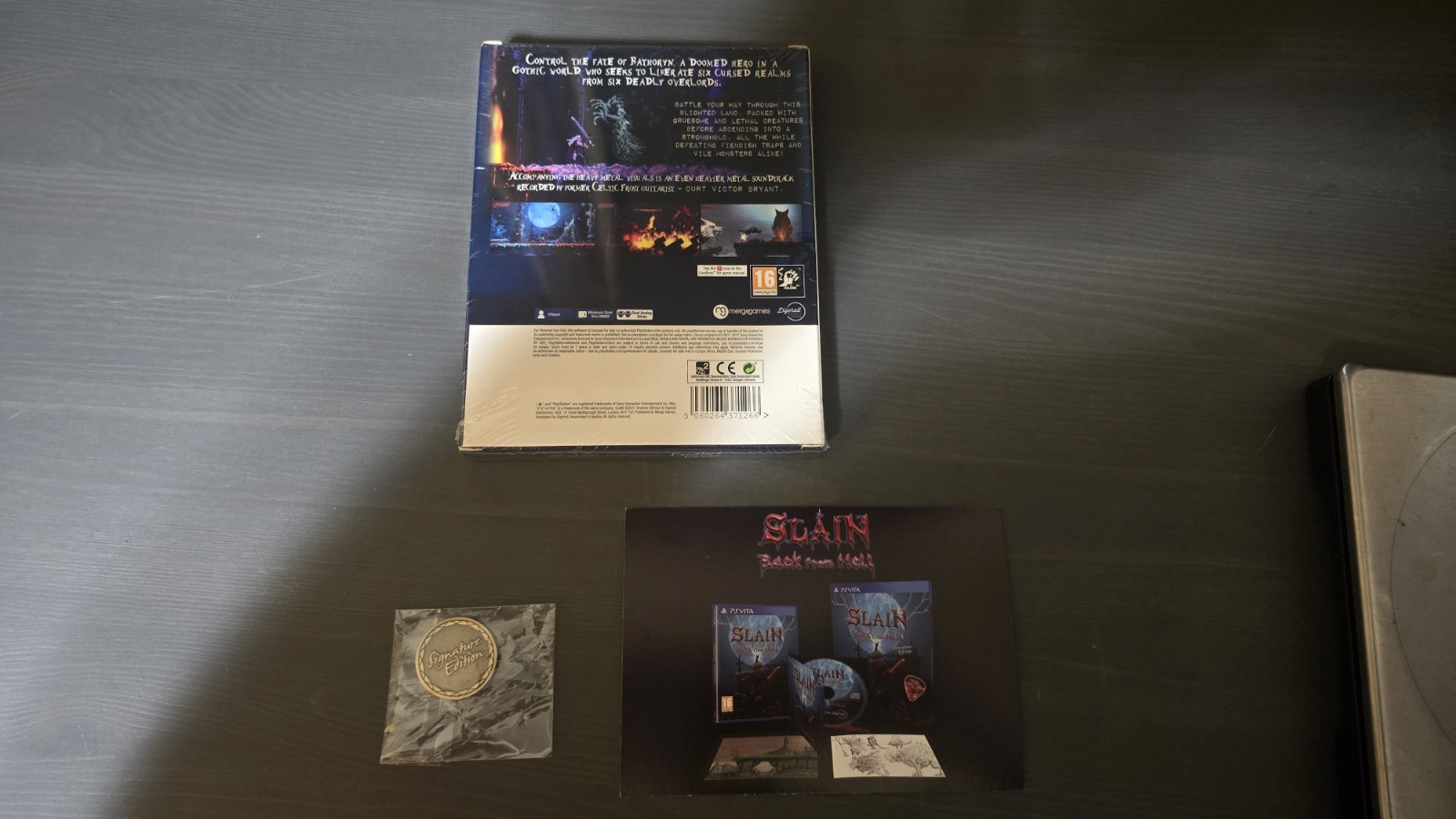 SLAIN – BACK FROM HELL SIGNATURE EDITION FOR PS VITA
