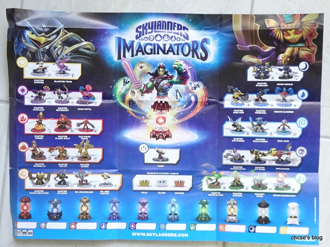 Skylanders Characters, Adventure Packs, Vehicles & Items NFC/Mifare Cards