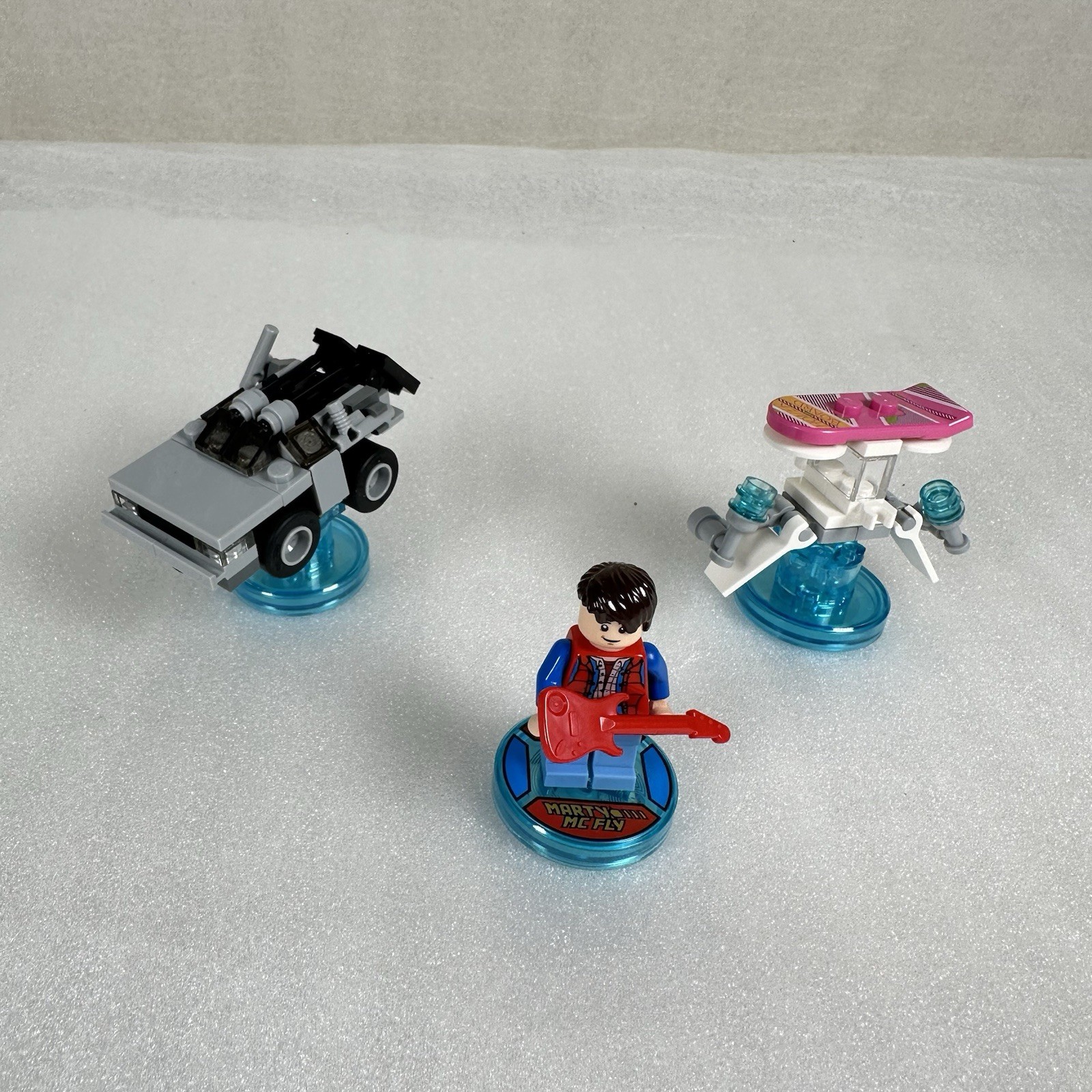 LEGO Dimensions 71201 Back to the Future Marty McFly Level Pack Incomplete S9