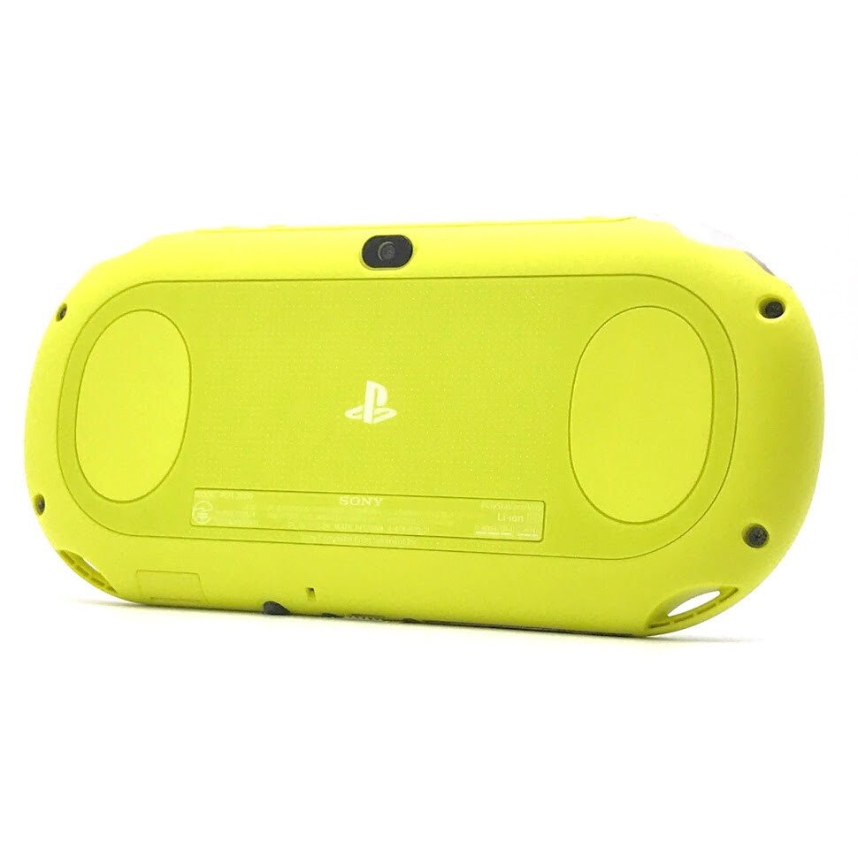SONY PS Vita PCH-2000 Slim Lime Green White Wi-Fi LCD w/ Charger “Mint”