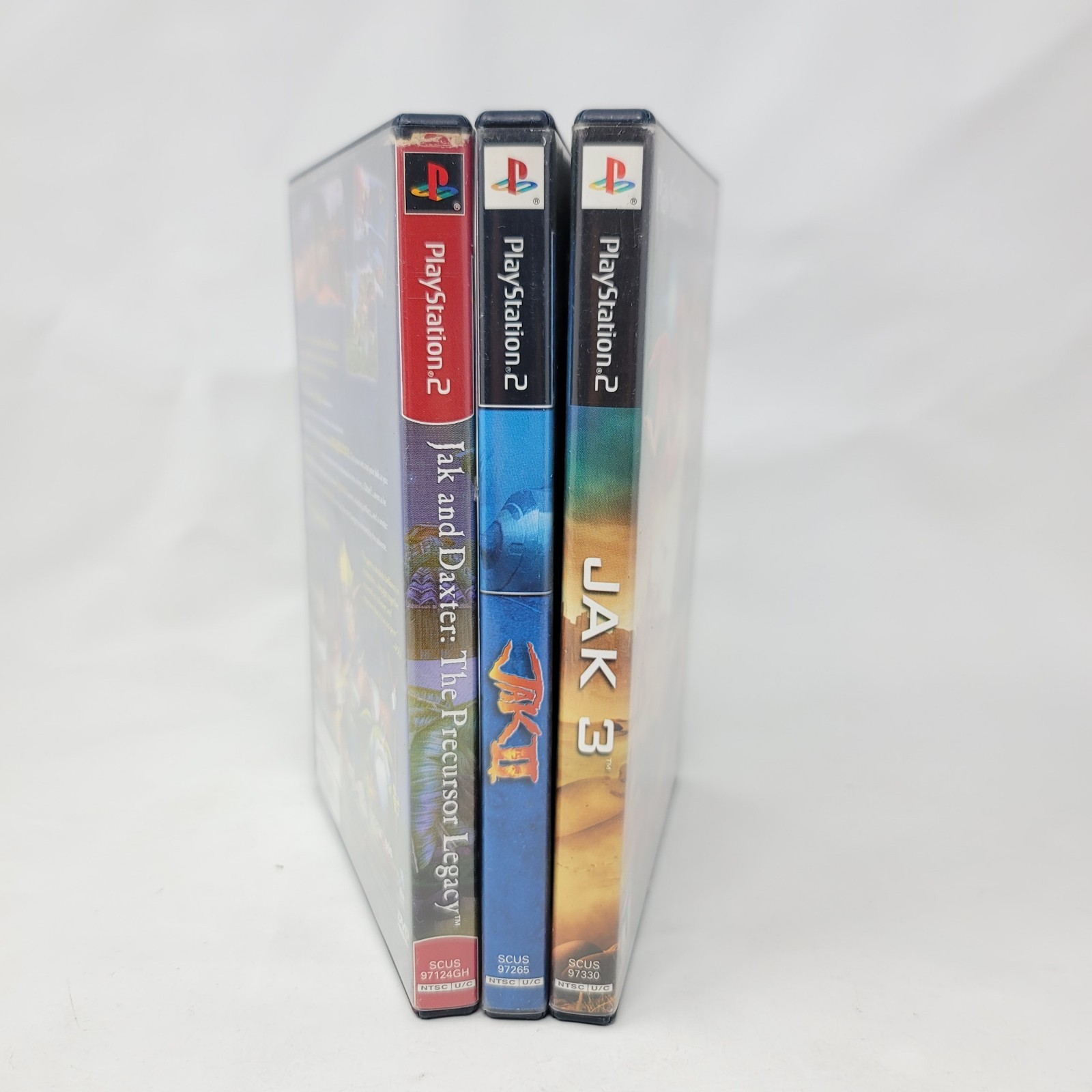 Jak and Daxter, Jak II, Jak 3 PS2 (Sony PlayStation 2, 2003) Tested Working