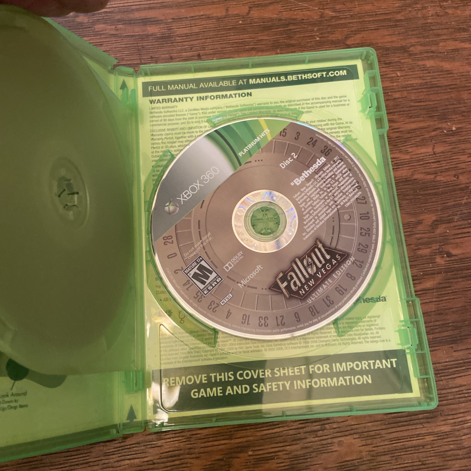Fallout: New Vegas – Ultimate Edition Xbox One 360, Xbox 360 (2012)