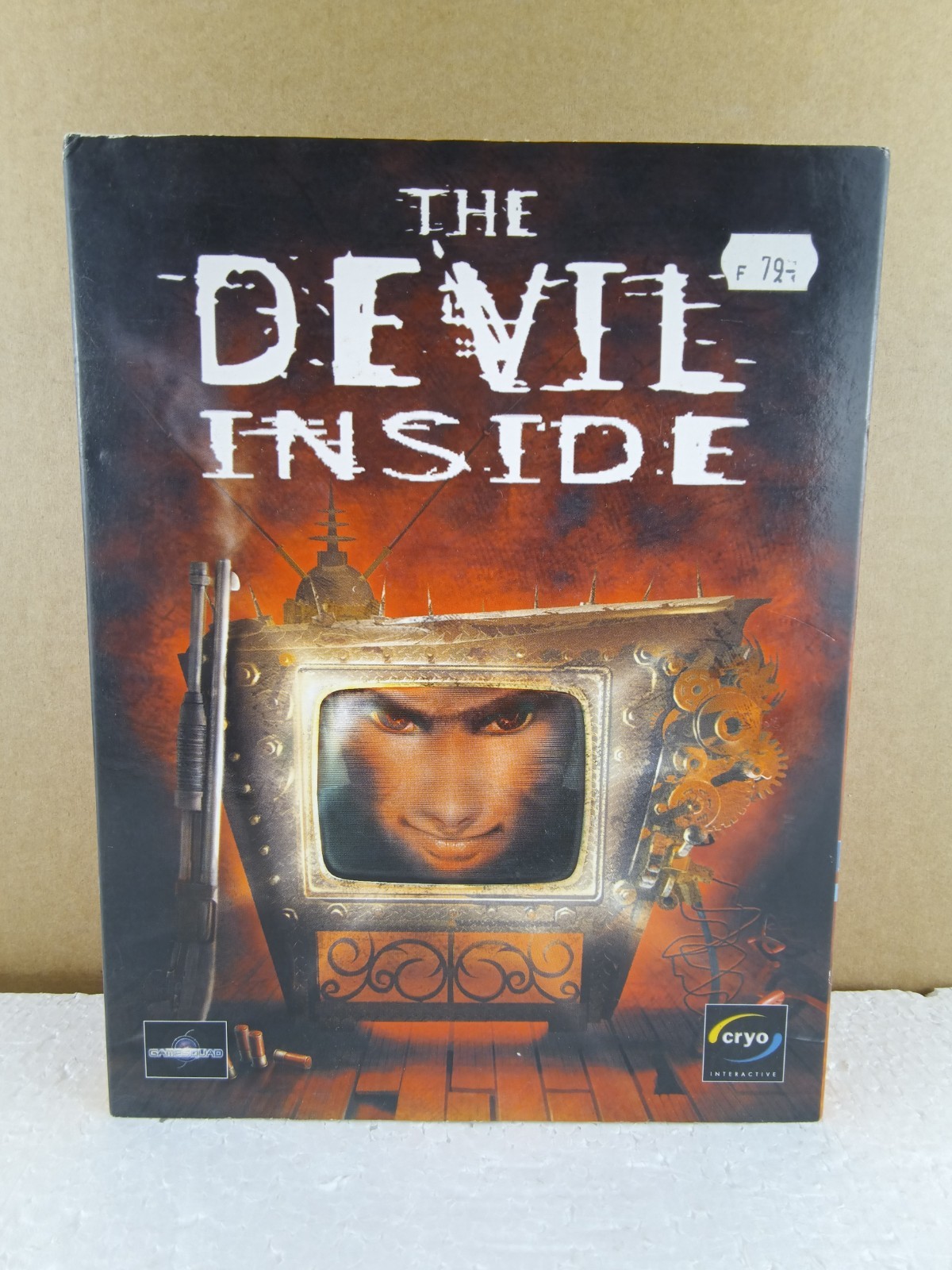 The Devil Inside PC Big Box Cryo 2000 Horror Action Adventure New Old Stock