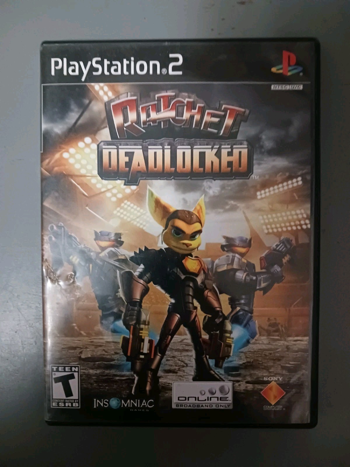 PS2 RATCHET DEADLOCKED
