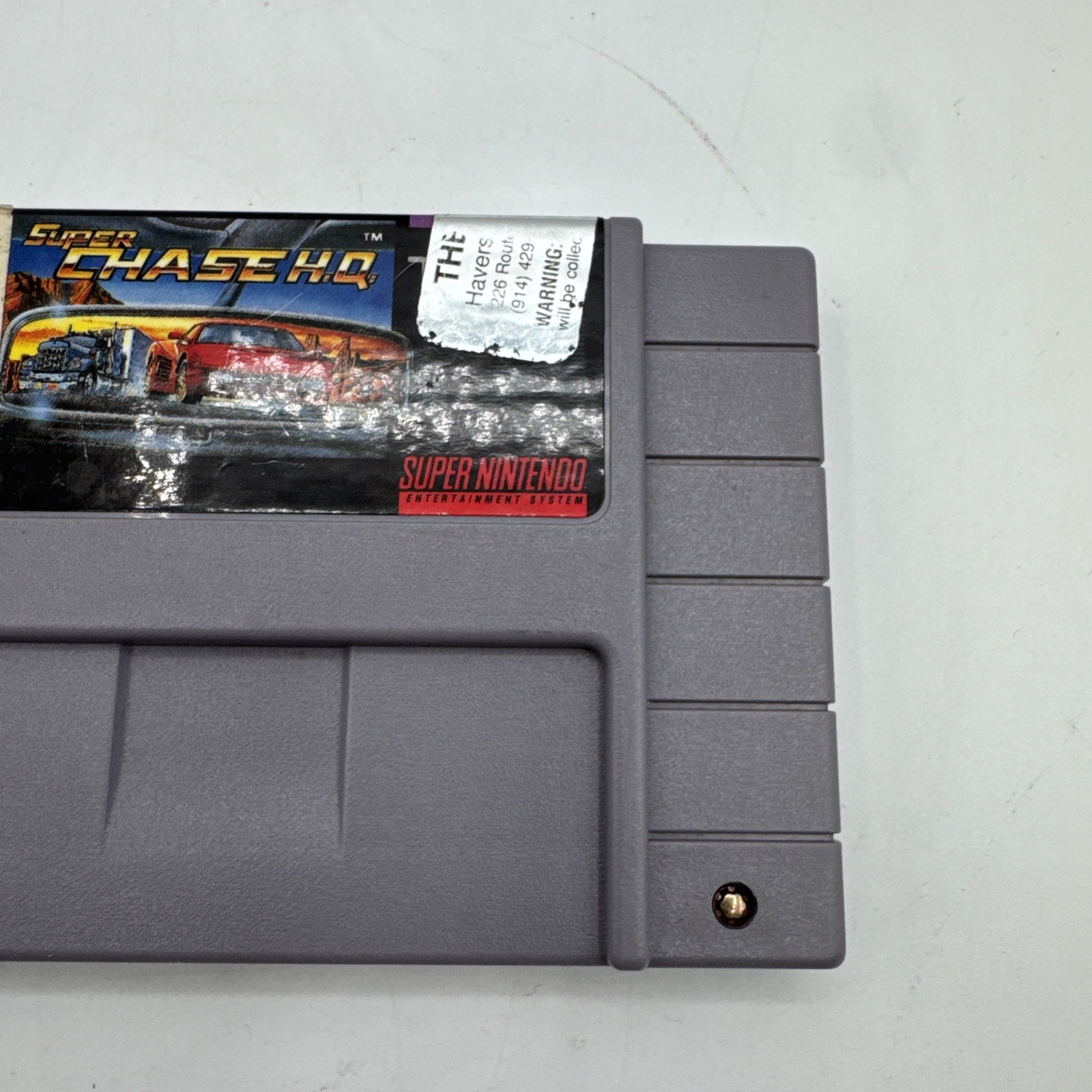 Super Chase H.Q HQ (Super Nintendo SNES, 1993) Tested Authentic Cartridge Only