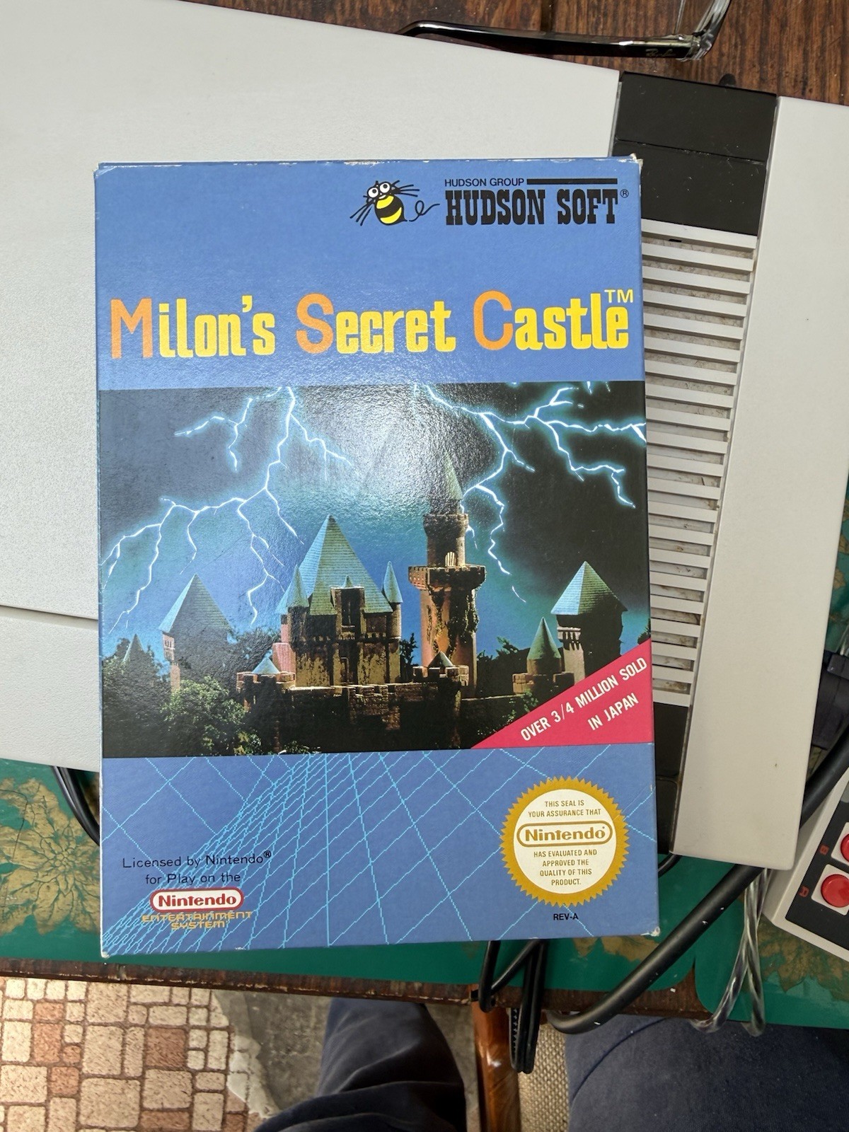 Milon’s Secret Castle (Nintendo Entertainment System, 1988) CIB Great Condition