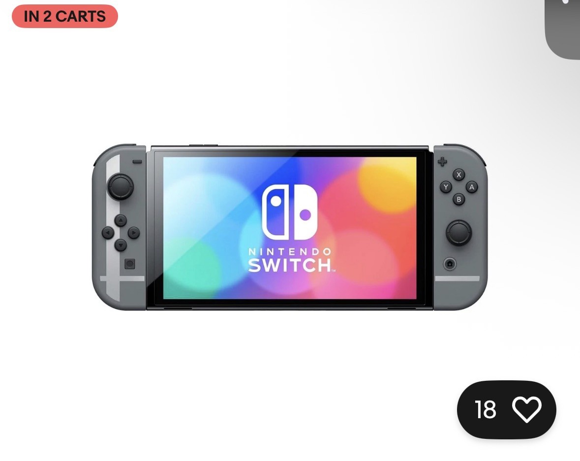 Nintendo Switch OLED Super Smash Bros. Ultimate Bundle (Download + 3 Mo.)
