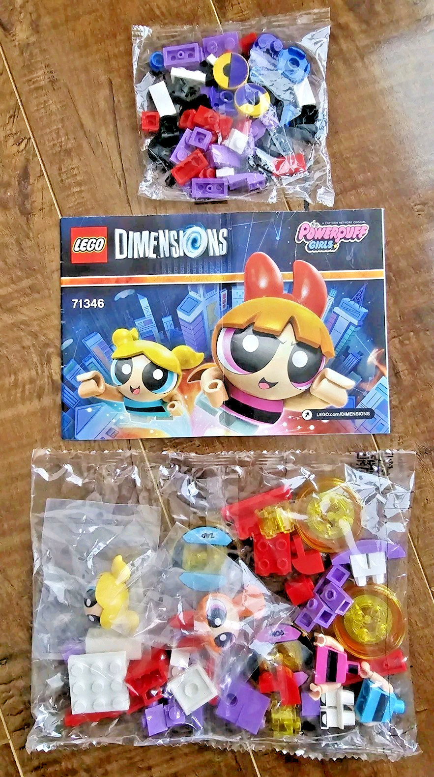 LEGO Dimensions The Powerpuff Girls TEAM PACK 71346 Blossom PPG Bubbles Octi NEW