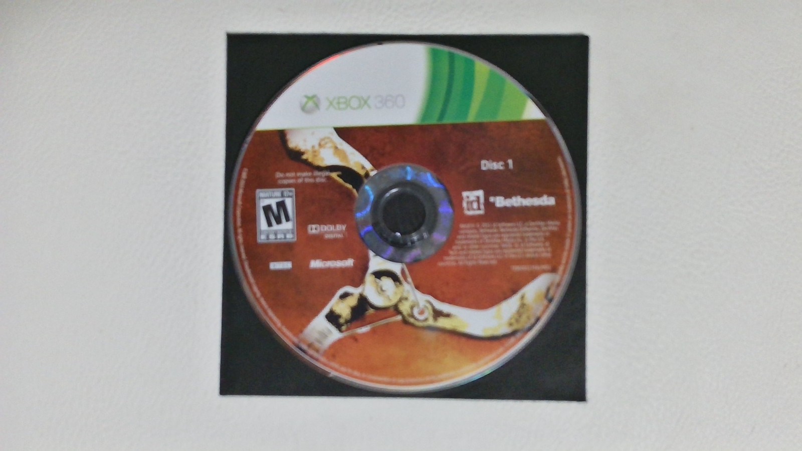 Rage (Replacement Disc 1 Only) (Microsoft Xbox 360, 2011)