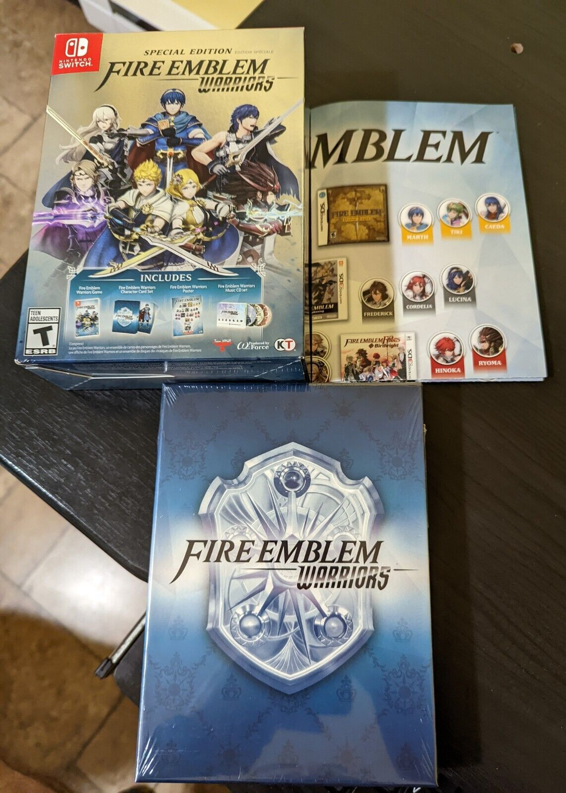 Fire Emblem Warriors Special Edition – BOX, CHARACTER CARD SET, AND POSTER ONLY