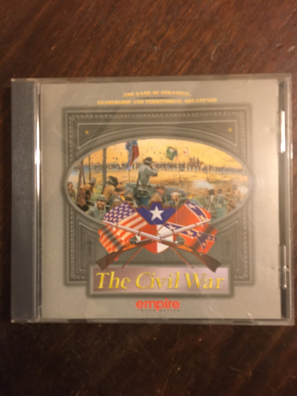 The Civil War, PC Game CD, Empire Strategy game 1995