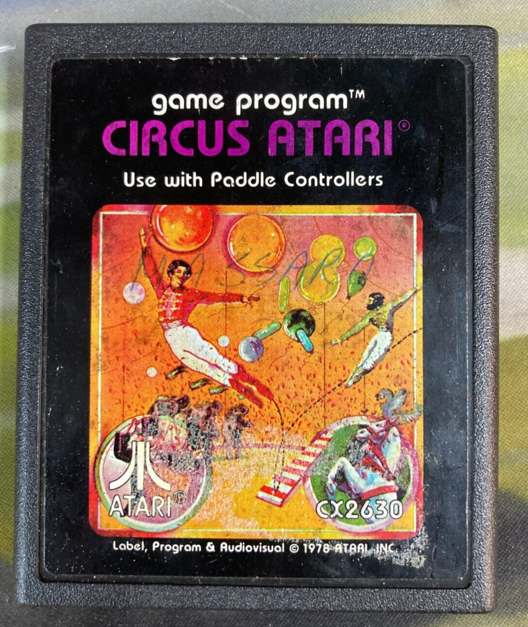 Asteroids Sears Red Variant, Circus Atari, Haunted House, Mouse Trap, and Combat