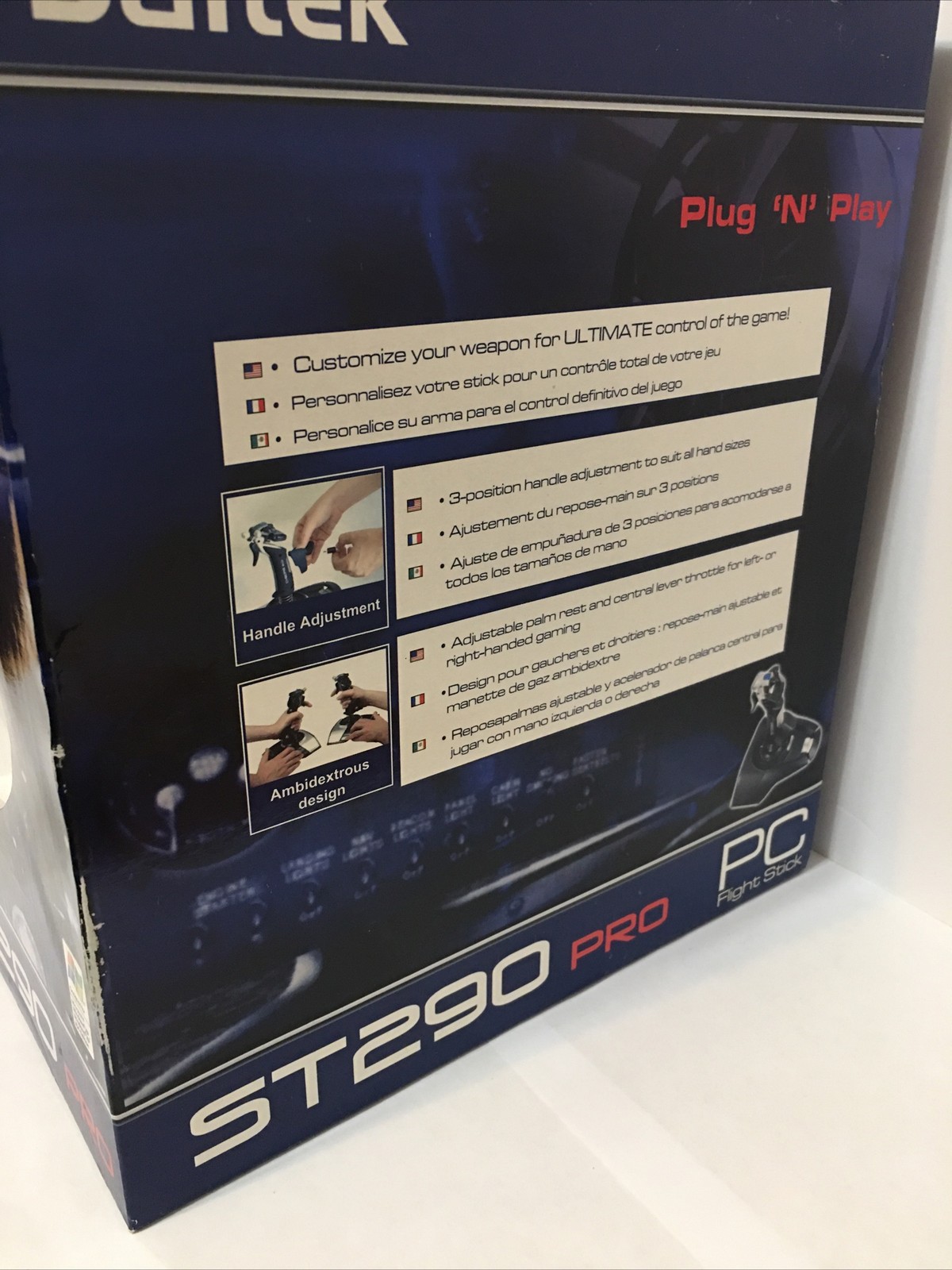 Saitek ST290 Pro USB Flight Stick Joystick PC Gaming Controller, Tested