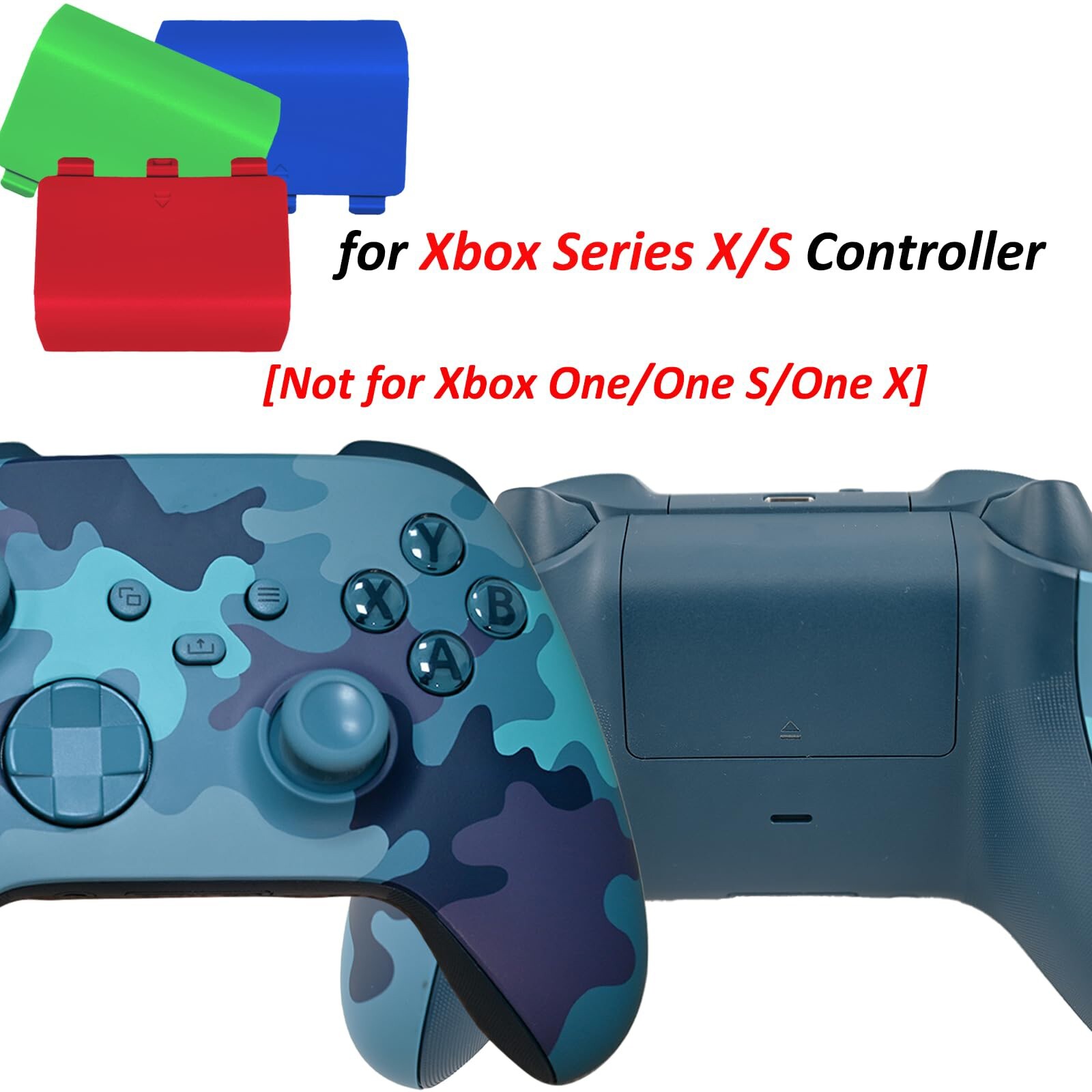 Multi – color Optional Plastic Handle Battery Cover for Xbox Series S/X Gamepad