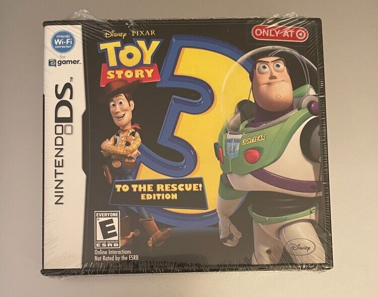 TOY STORY 3 TO THE RESCUE! EDITION (Nintendo DS, 2010) New, Factory Sealed RARE