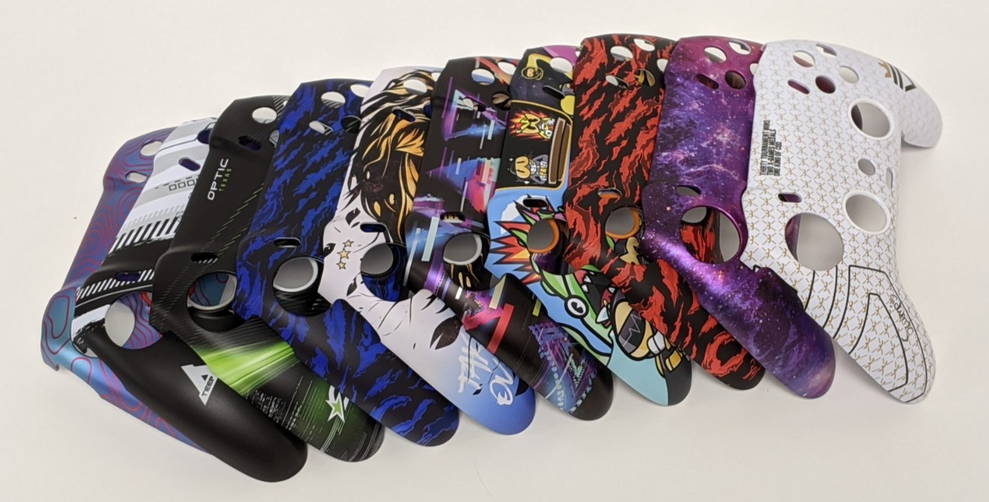 SCUF Envision Pro Faceplate USED – Custom Designs – Faceplate Only