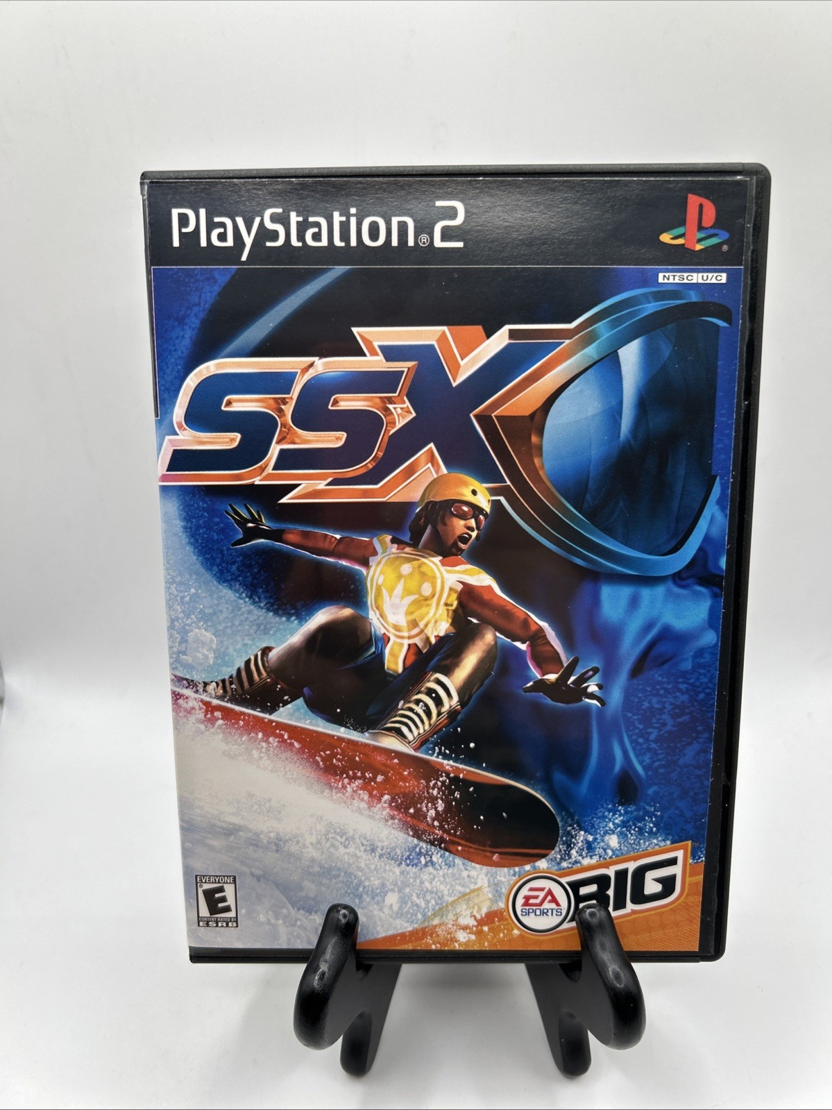 SSX PS2 Black Label PlayStation 2 + Reg Card – CIB Tested Sun faded Spine