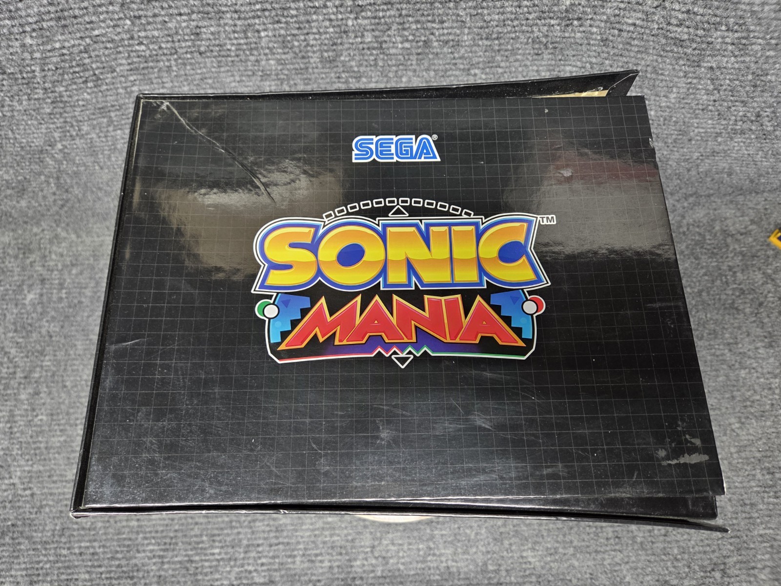 Sonic Mania Collectors Edition Video Game Statue Sega Figure Game Ring Works