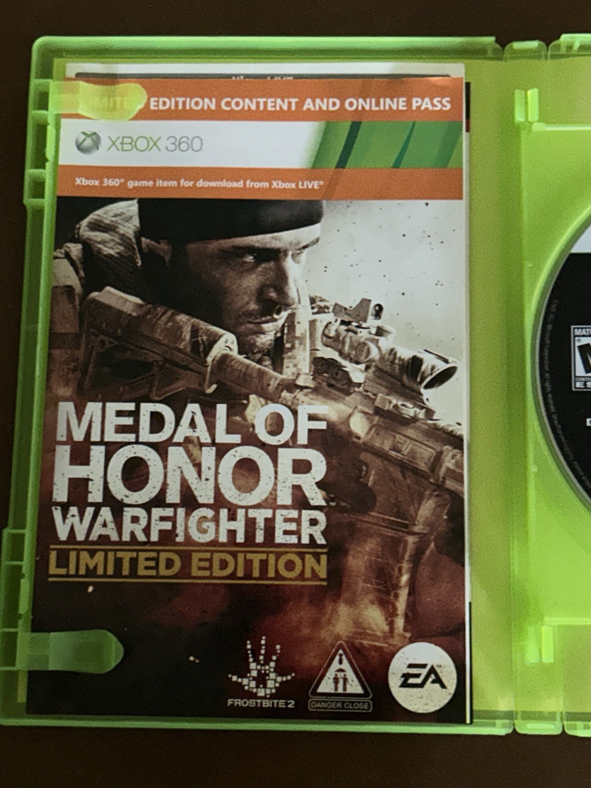 Medal of Honor: Warfighter Limited Edition Xbox 360 CIB W/Manual & 2 MINT DISCS