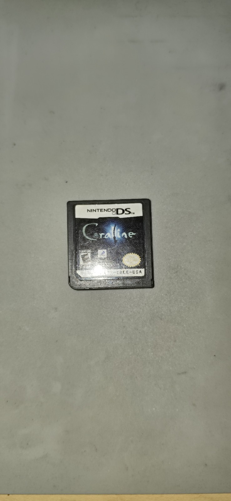 D3 Publisher Coraline Nintendo DS NTSC-U/C Game Cartridge Tested Loose