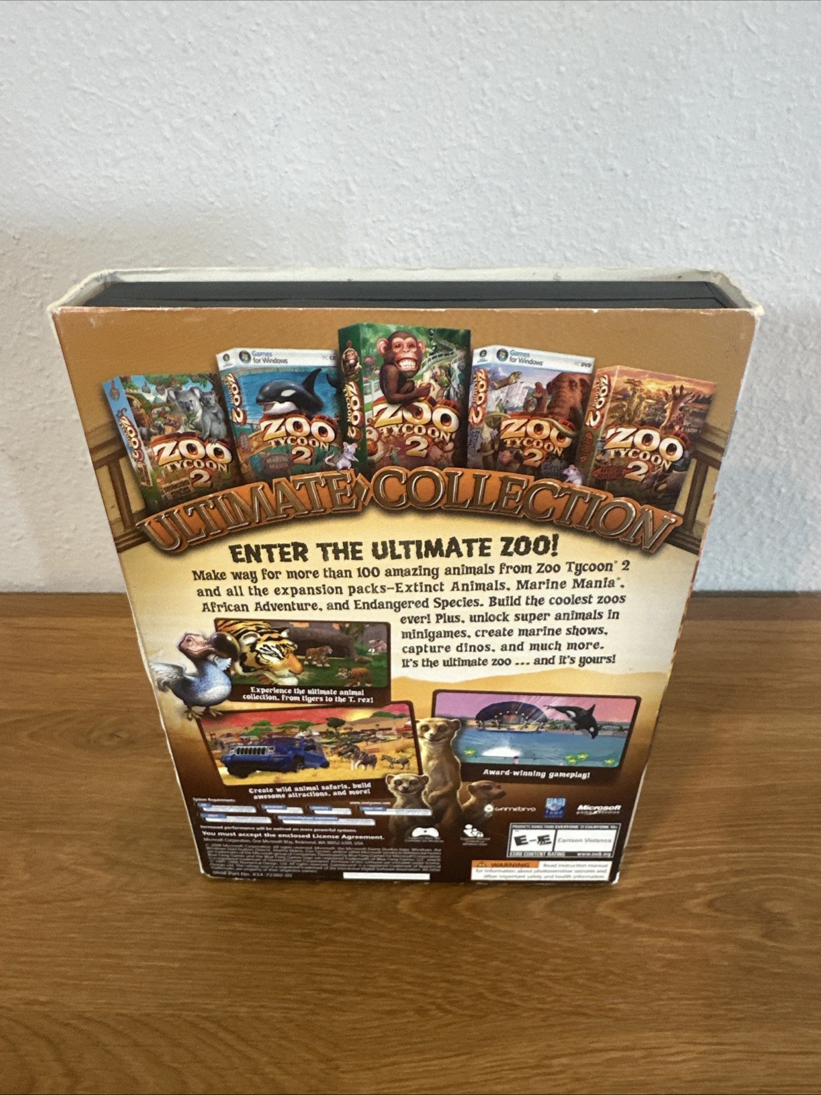 Zoo Tycoon 2 Ultimate Collection CDs – For Windows PC – 2008 – Rated E