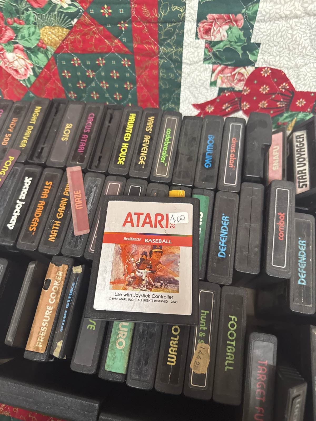 60+ Atari 2600 Game Cartridges Collection – Untested