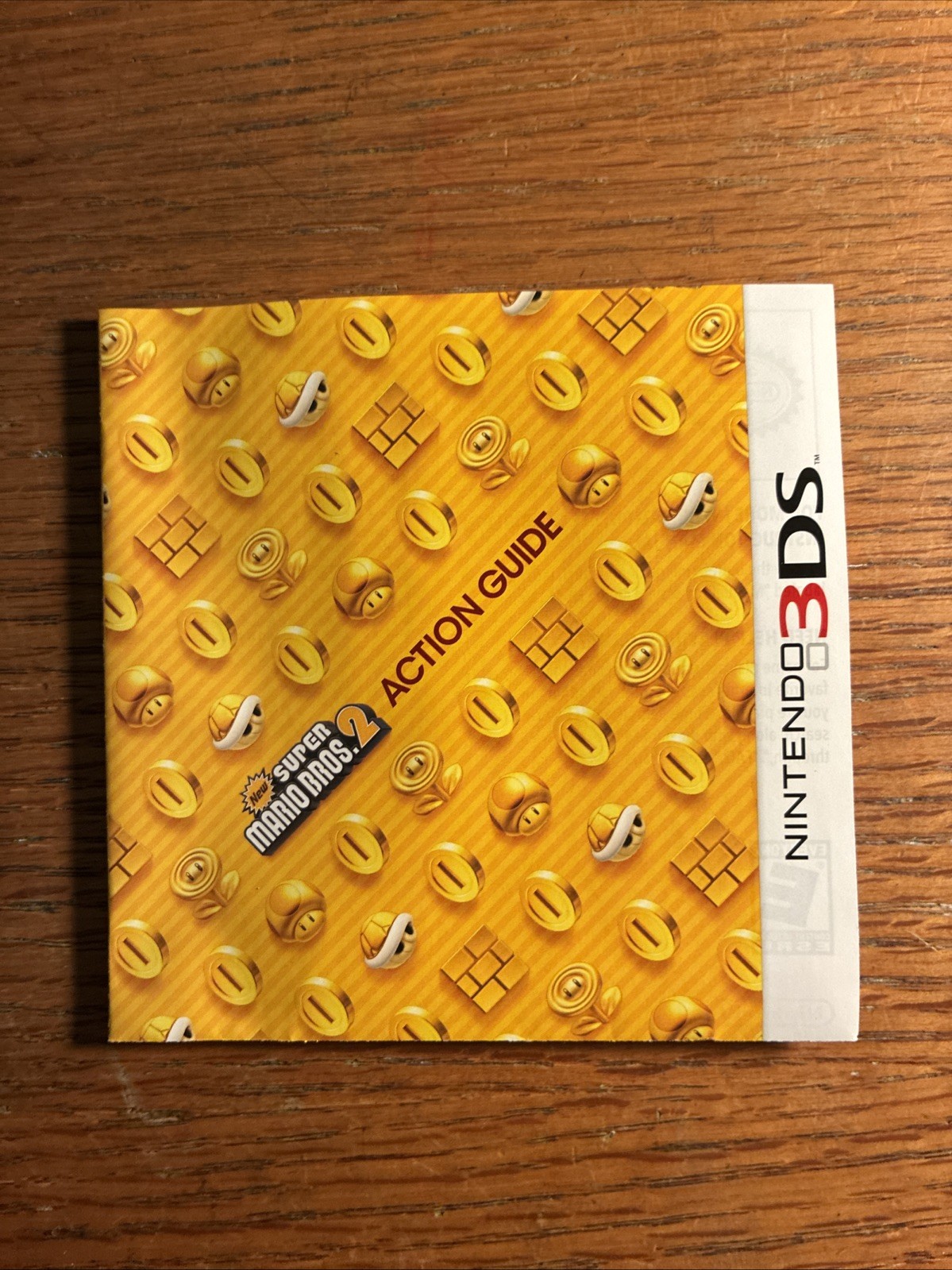 Case and Manual Only NO GAME New Super Mario Bros 2 Nintendo 3DS Authentic