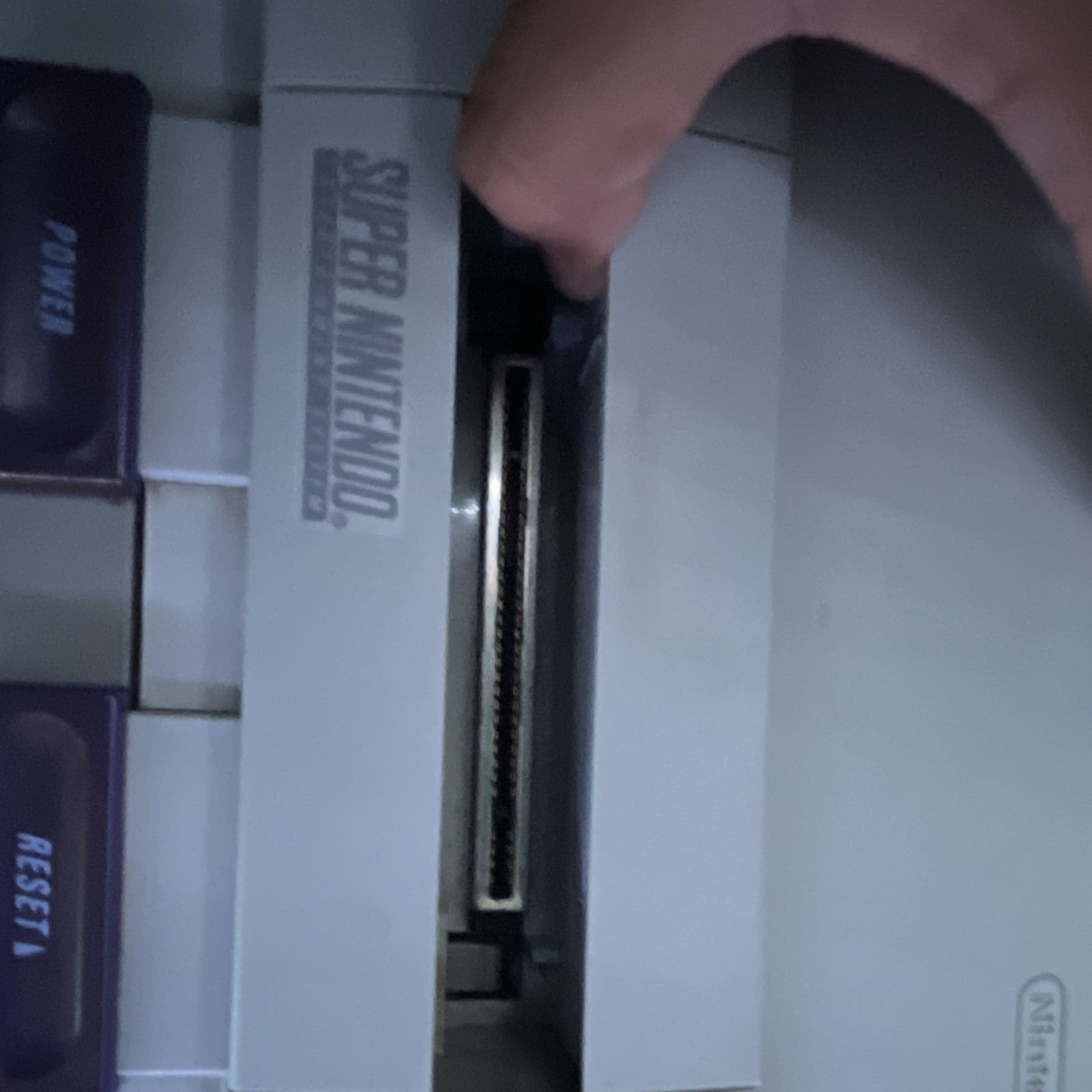 Nintendo Super NES SNES Console SNS-001 Gray NTSC-U/C Composite RCA RF Only