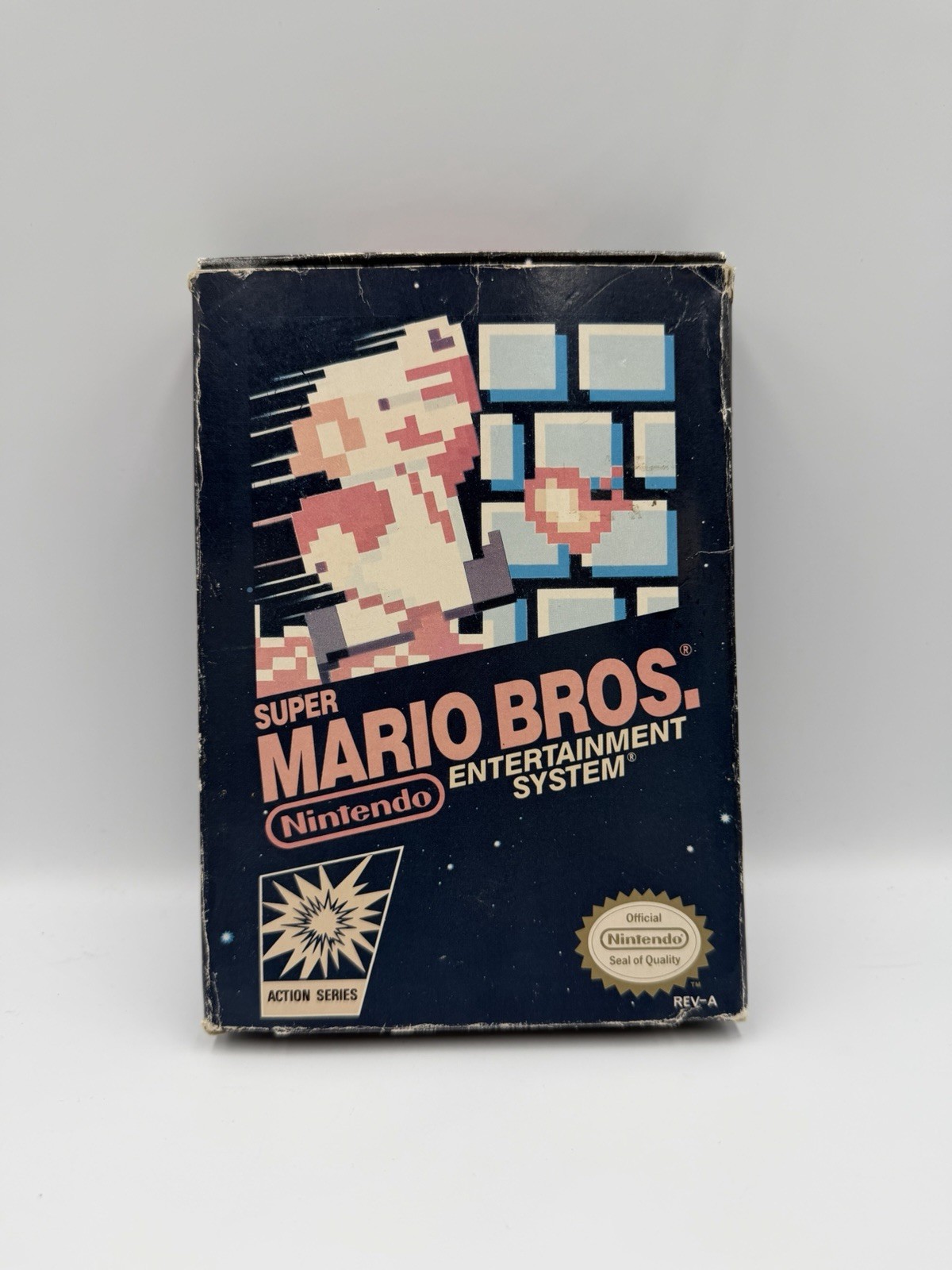 Super Mario Bros. (Nintendo NES, 1985) w/ Box Tested