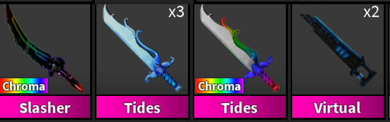 Roblox Murder Mystery 2 MM2 ALL Super Rare Godly Knives and Guns *FAST DELIVERY*