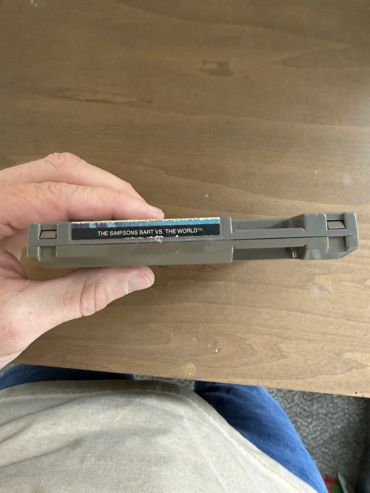 The Simpsons: Bart vs. the World NES Not Tested My Machines Down