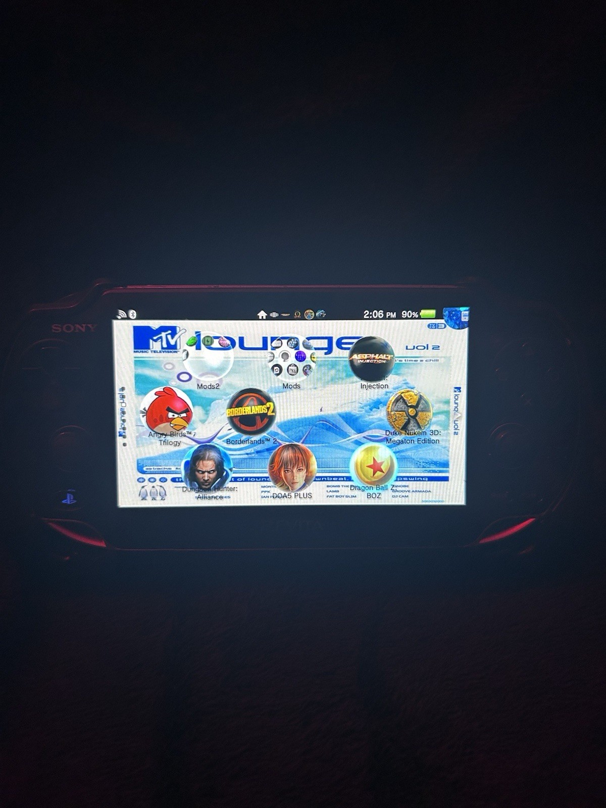 Sony PS Vita PCH-1000 Black 4GB Wi-Fi Handheld w/ Memory Card & Adapter