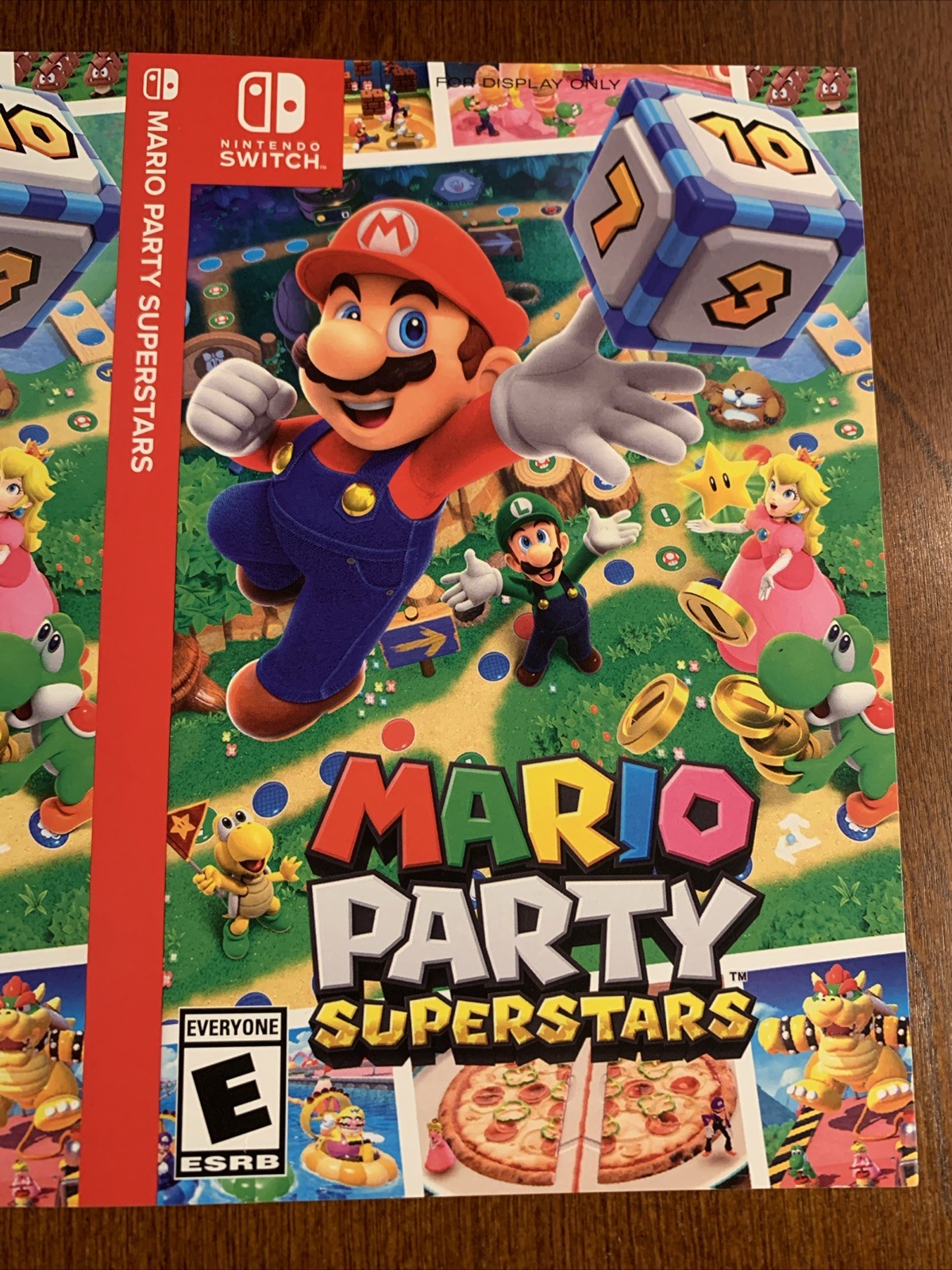 Mario Party Superstars – Nintendo Switch – For Display Only – Authentic – RARE