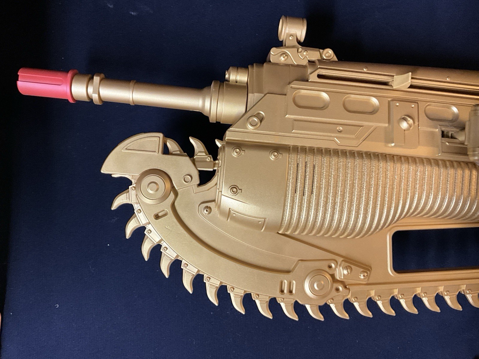 Gears Of War Life-Size Gold Lancer Assault Rifle Replica